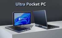 Nouvel ordinateur portable réversible Intel de 8 pouces N100 DDR5 Windows 11 Pro Écran tactile Divertissement Utilisation pratique au bureau 2 en 1
