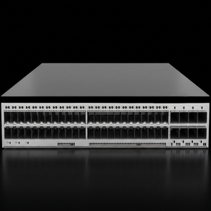 สวิตช์เครือข่ายอีเธอร์เน็ตระดับองค์กร 48 พอร์ต 10GE SFP+ 6x100GE QSFP28 แบบ Stackable รองรับ VLAN SNMP QoS สำหรับการส่งข้อมูล รุ่น CE6885-48YS8CQ - Product Image 1