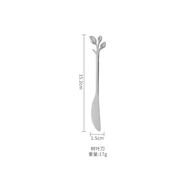 Cuchillo Hoja de Plata