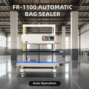 ZEQUAN FR-1100 grandi sacchetti di plastica pellicola pellicola automatica verticale a banda continua sigillante resistente attrezzi termosaldatura lattine per bevande - Product Image 5