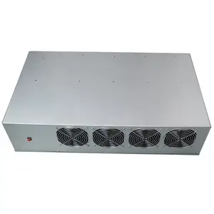 Корпус материнской платы D37 T37 S37, 4 вентилятора, набор системных чехлов для материнской платы Barebone с поддержкой 8 видеокарт, GPU