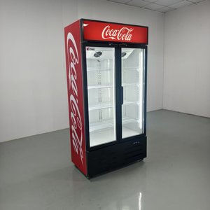 Refrigerador Comercial de Exhibición Personalizado de 2 Puertas, Refrigerador para <span class=keywords><strong>Cerveza</strong></span>, Enfriador de Bebidas Energéticas con Puerta de Vidrio - Product Image 2