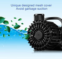 Pompe à eau submersible 6600 GPH à haut débit pour cascade, filtre, aquarium et jardin hydroponique, fontaine pour bassin à carpes koï