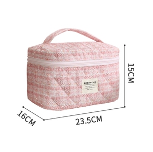Nuevo modelo de neceser de maquillaje '<span class=keywords><strong>Heaven</strong></span> and Earth Cover' - bolsa de almacenamiento de cosméticos de viaje - neceser de estilo femenino - gran capacidad - Product Image 4