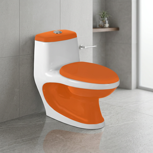 ห้องน้ำในโรงแรมแบบตะวันตกสีขาวเซรามิกสีขาวสินค้าจีน - Product Image 3