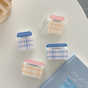 Nouveau Style Cube Tissu Motif 3D Écouteurs pour <span class=keywords><strong>Airpods</strong></span> Cas 1 2 Boîte De Recharge <span class=keywords><strong>Sans</strong></span> <span class=keywords><strong>Fil</strong></span> Écouteur manches Pour <span class=keywords><strong>Airpods</strong></span> Pro - Product Image 6