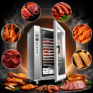 Four à fumage au gaz industriel de grande capacité, de haute qualité, pour restaurants commerciaux russes, pour fumer la viande et les poissons - Product Image 1