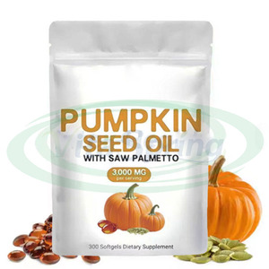 VitaSpring Crescimento Do Cabelo Abóbora Óleo De Semente De Abóbora Soft Gels Cápsulas Private Label Natural 1000 mg 3000mg Óleo De Semente De Abóbora <span class=keywords><strong>Softgel</strong></span> - Product Image 1