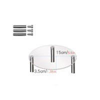 Support de Présentation en Acrylique pour Gâteau de Mariage, Desserts, Cupcakes, Pâtisseries – Idéal pour Événements de Mariage, Anniversaires, Présentoirs et Fournitures de Mariage