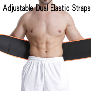 Sudoración profusa durante el ejercicio con un cinturón que da forma al cuerpo mientras se ejecuta Fitness y protección de la cintura - Product Image 4