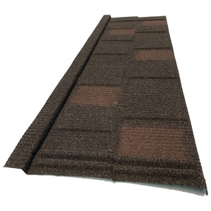 Ne se décolore pas Garantie de tuile en acier revêtue de pierre 50 ans Revêtement de sable Feuille de <span class=keywords><strong>toiture</strong></span> en métal Bardeaux à secouer <span class=keywords><strong>ardoise</strong></span> - Product Image 3