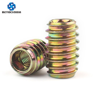 BETOCI Countersunk Head Internal Hex Nut M6 <b>Iron</b> Furniture Bolt Flat Head Industrial Metal Fastener - Product Image 1