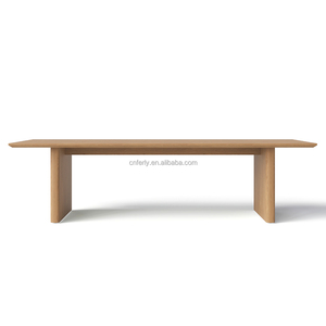 Đồ Nội Thất Bằng Gỗ Rắn Sang Trọng Đồ Nội Thất Bằng Gỗ Tếch Bộ Đồ Ăn Lớn Bàn Ăn Bằng Gỗ Tếch Rắn Với 8 Ghế - Product Image 2