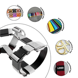 OEM工場のプレミアム大型戦術犬ハーネスベストハンドル5cmネオプレン調整可能プルなしファッションスタイルパッド付きウォーキング用 - Product Image 4