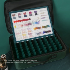 Set de 78 Colores de Esmalte de Gel Sólido - Esmalte de Uñas UV/LED Blanqueador, No Tóxico, Vegano, Sin HEMA, para Salón y Suministros Profesionales de Arte de Uñas - Product Image 5