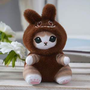 Llavero de Peluche de Gato Tiburón, Lindo y Moderno, Muñeco de Peluche de Gato Tiburón para Disfrazarse - Product Image 6