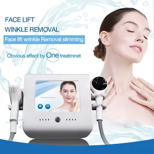 New 2 in 1 Focused RF Portable Thermo face lift Skin Tightening Face Lift Wrinkle Removal Machine Body Slimming