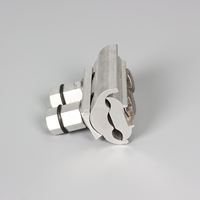 Pince de serrage parallèle irrégulière en aluminium KS avec connecteur de câble isolé, plaqué étain, 600V, usage industriel, modèle 19