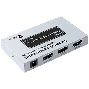 DTECH Splitter HDMI 1 In 2 Out OEM ODM 4K 1080p High Speed 1x2 HDMI Splitter Other Home Audio