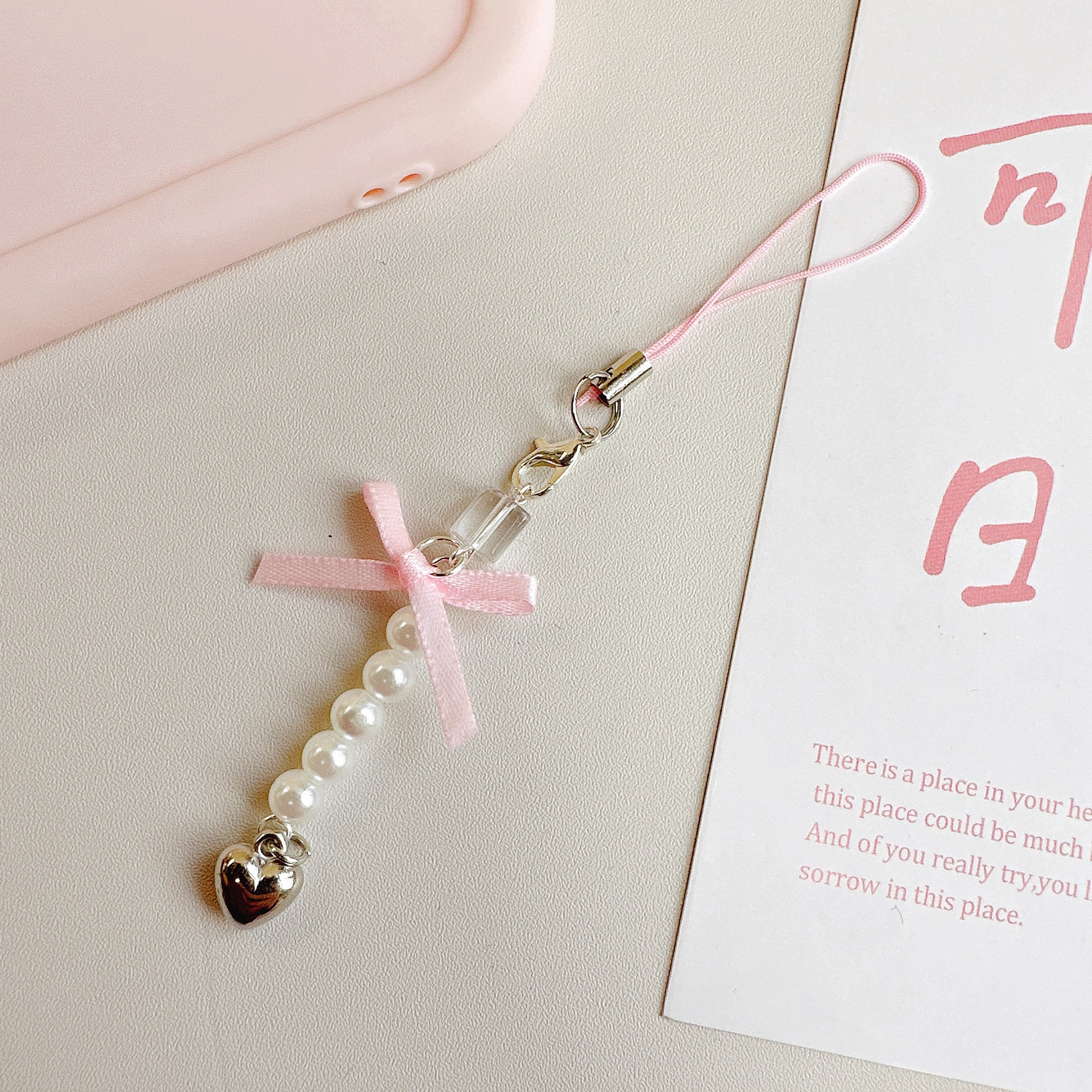 24a77 petit parfum coeur cinq perles rose