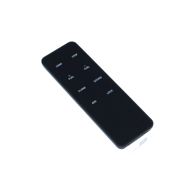Universal Waterproof Plastic IR Remote Control for Electric Fireplace Home Appliances with 8-10 Meter Range and 4 Buttons
