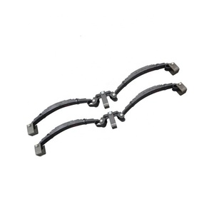 Remolque de 5 hojas para caravana, 2500kg, rodillo basculante Dacromet galvanizado, juego de resortes de remolque en tándem - Product Image 2