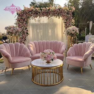 أثاث أريكة منزلية فاخرة حديثة تشبه الأحلام 3 مقاعد ، تأجير زفاف جديد لتناول الطعام - Product Image 3