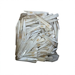 Ouvre-lettre artisanal en nacre, manche en coquillage naturel, écologique, imitation antique polie, cadeau d'affaires, décoration intérieure, bureau - Product Image 1