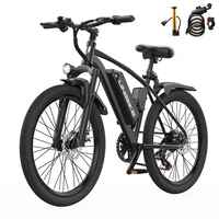 Aairsk Version UE/Royaume-Uni Vélo Électrique Intelligent avec Batterie au Lithium 36V 10Ah, Moteur Arrière Brushless 250W, 7 Vitesses, VTT Quotidien Q7