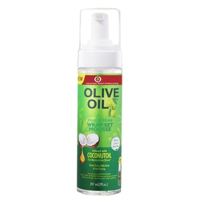 Espuma Moldeadora de Aceite de <span class=keywords><strong>Oliva</strong></span> para Peinado Duradero, Cera para Cabello Rizado, Hidratante, Venta al por Mayor de Fábrica - Product Image 4