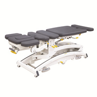 Table de chiropratique électrique multifonctionnelle, table de flexion et de traction, table de physiothérapie et d'ostéopathie, table de mobilisation de décompression
