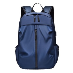 Laptop <b>Backpack</b> <b>Black</b> <b>Waterproof</b> Unisex Solid Color Interior Compartment Leisure Travel Spring 2024 - Product Image 5