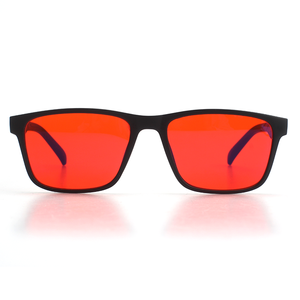 新しいファッション男性と女性の同じスタイルアンチブルー文学フレームアンチブルーライトブロッカーグラスサンレイ - Product Image 2