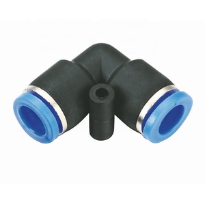 Corps en plastique léger connecteur mâle un raccord tuch filetage mâle long coude raccord pneumatique - Product Image 5
