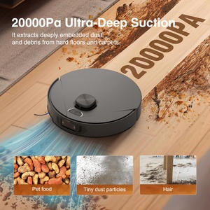Robot Aspirapolvere Intelligente OEM <span class=keywords><strong>DEM</strong></span> Personalizzato con Navigazione AI, Doppio Braccio e Forte Aspirazione da 20000Pa - Product Image 4