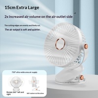 Ventilateur de poche multifonctionnel avec lumière nocturne, rechargeable par USB, silencieux, mini ventilateur en ABS/PC pour étudiants