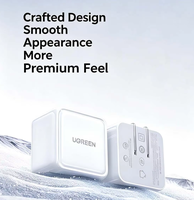 Chargeur mural UGREEN 35W GaN 2C 1A 3 ports pliable à charge rapide, adaptateur secteur PD3.0 en matériau PC, bloc de charge de voyage pour mobile
