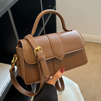 Nouveau Sac à Main Bandoulière Quotidien Tendance pour Femmes 2025, Petit Sac Carré en Cuir de Designer pour Détaillants en Ligne