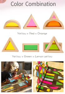 בניין קשת <span class=keywords><strong>Stacker</strong></span> פרקט לערום בלוקים מונטסורי למידה בגיל רך צעצועים חינוכיים עבור תינוק פעוטות ילדים בני בנות - Product Image 3