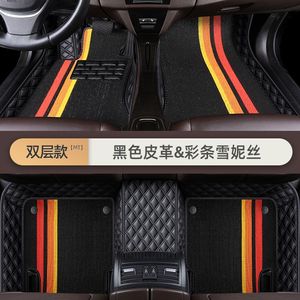 <span class=keywords><strong>2022</strong></span> tapis de sol de voiture de conception en cuir de tapis personnalisé<span class=keywords><strong>s</strong></span> 5D imperméables pour Camry Bmw Diamond tapis de - Product Image 4