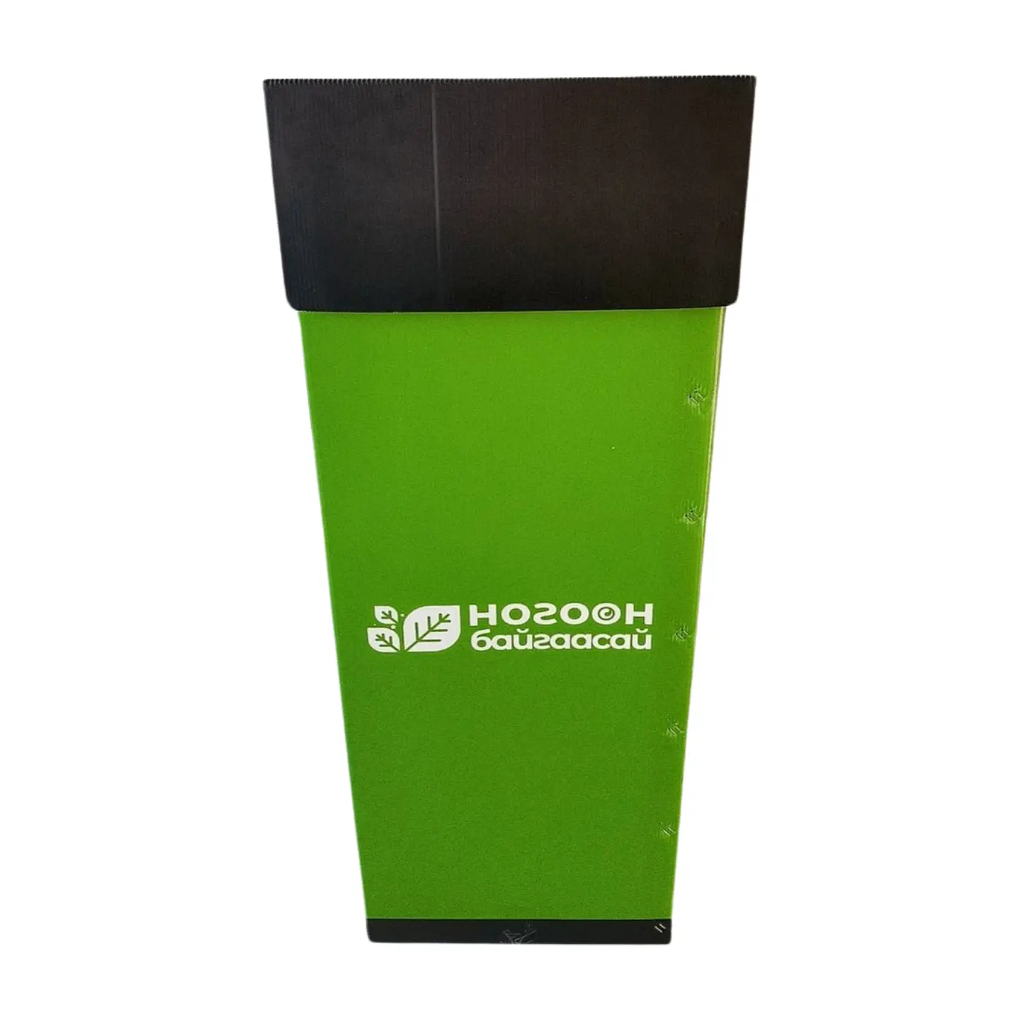 Manufacturer Direct Wholesale Environment Friendly Pp Corrugated Hollow Sheet Plastic Dustbin Box Bin With Lid