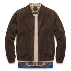Wholesale Men's Slim Fit Winter <b>Warm</b> Breathable <b>Waterproof</b> Windproof Eco-Friendly Casual Fashion Crew Neck Zipper Thin <b>Jacket</b> - Product Image 1