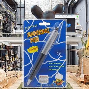 Bolígrafo Mágico con Descarga Eléctrica, Nuevo Juguete de Broma, <span class=keywords><strong>Magia</strong></span> de Escenario con Truco de Descarga Eléctrica, Hecho de Plástico Resistente - Product Image 3
