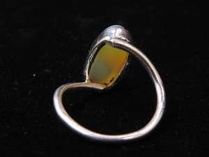 Australian Multi Fire <b>Opal</b> Gemstone <b>Ring</b>-<b>Silver</b> Classic Engagement Wedding <b>Ring</b>-5 US Size Handmade Certified Jewelry Gift for - Product Image 2