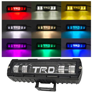 ไฟตัดหมอก LED RGB คุณภาพสูง กันน้ำ ตัวเรือนอะลูมิเนียม ไฟส่องสว่างสำหรับมอเตอร์ไซค์ ไฟขับขี่สีน้ำเงินรุ่นใหม่ - Product Image 4