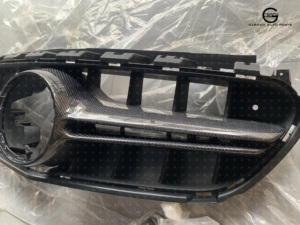 W213 कार्बन फाइबर कार ग्रिल 2016 + मर्सडीज बेंज ई क्लास w213 e63s amg कार्बन फाइबर ग्रिल ई 63s सामने बम्पर ग्रिल - Product Image 3