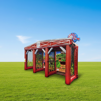 Jeux de plage gonflables en PVC commercial de 0,55 mm, 3 en 1, jeux de carnaval gonflables pour enfants et adultes