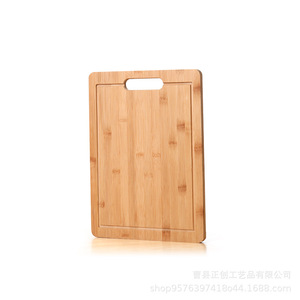 Tabla de cortar de bambú rectangular de 1.5*1520mm, de doble cara, para cortar frutas y queso. - Product Image 5