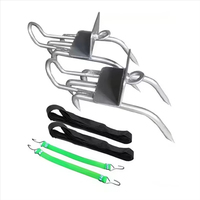 Pointes d'escalade en acier pour poteaux, outil d'escalade d'arbres pour chaussures de chasse, outil simple pour la cueillette de fruits et l'observation