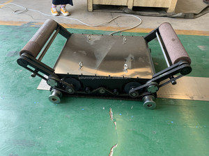 Ép thủy lực Tấm cạo công cụ băng tải vành đai Báo Chí trục lăn scraper lưu hóa tấm sạch máy cao su chế biến 380V 7kW - Product Image 6